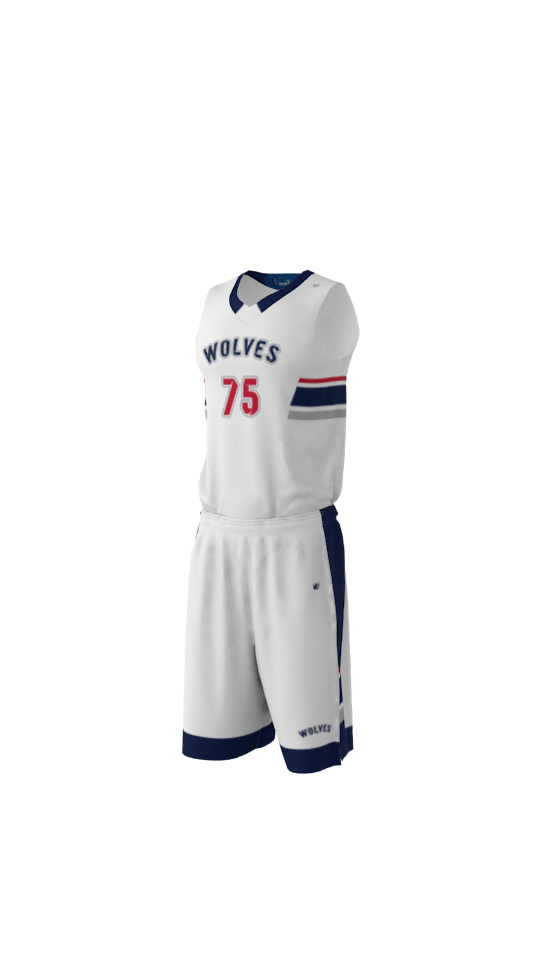 Wolves Basketball Jersey – Sublimation 