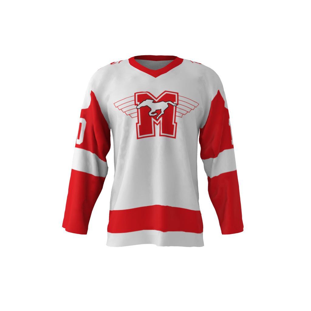 Hockey Jersey Mustangs Style