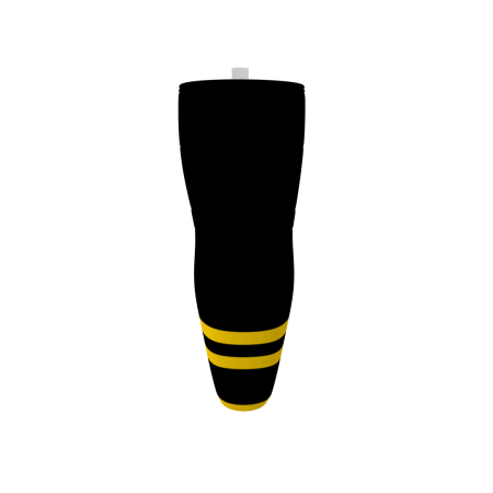 Alternative view of Cobra Kai Black Ice Hockey Socks