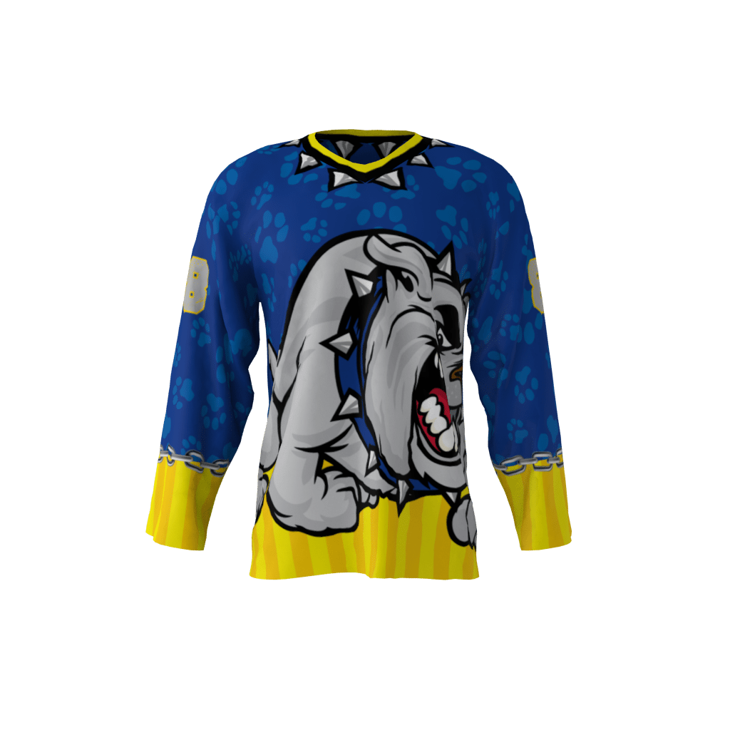 Ice Dogs Blue Jersey – Sublimation Kings