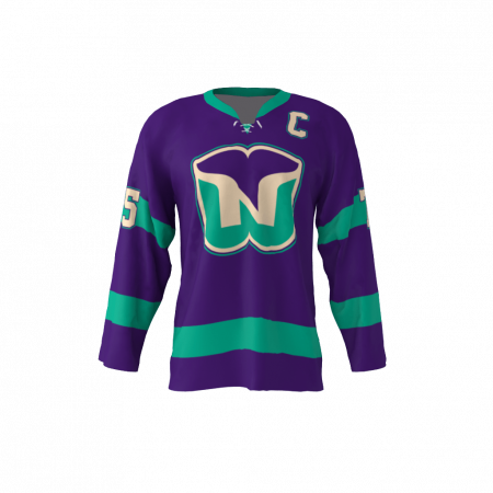 Narwhals Purple Hockey Jersey