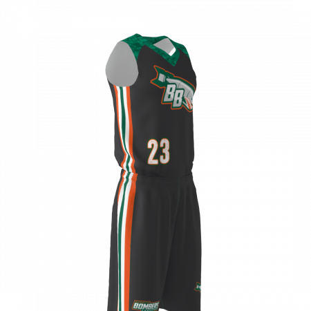cucstom bombers basketball jersey