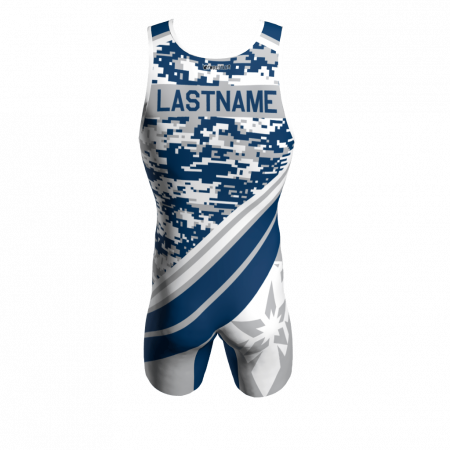 air force custom wrestling singlet