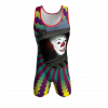 gutter clown custom wrestling singlet