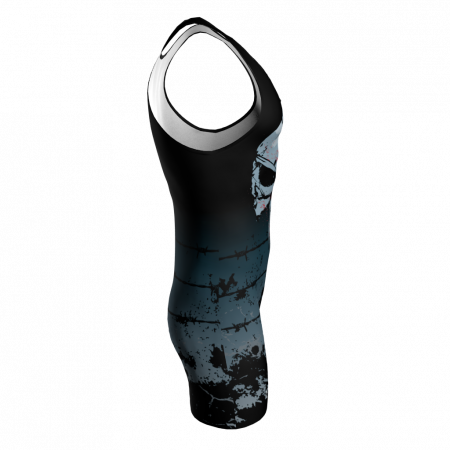 punishers custom wrestling singlet