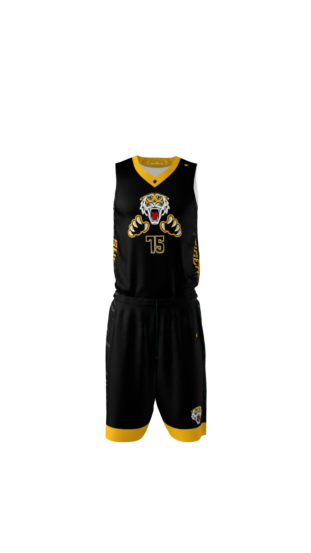 Tigers Basketball Uniform