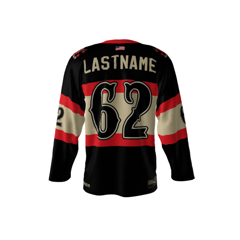 Ohio Flames Custom Dye Sublimated Hockey Jersey | Sublimation Kings