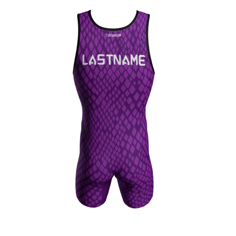 Purple Cobras Wrestling Singlet | Sublimation Kings