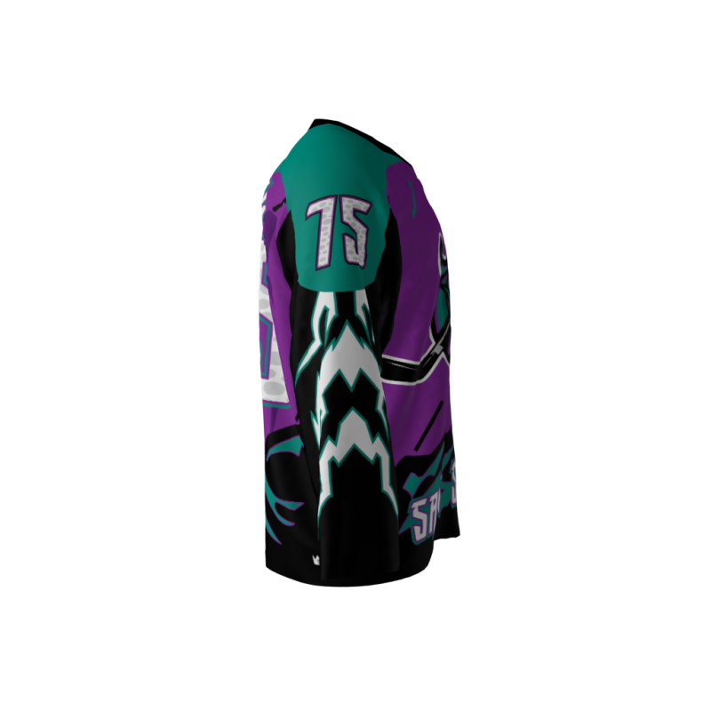 Saucy Squids Purple Hockey Jersey | Sublimation Kings