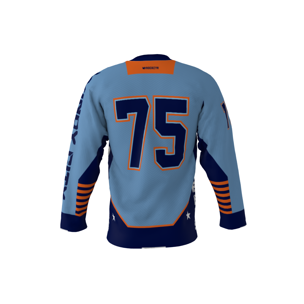 Windy City Bombers Custom Ice Hockey Jersey | Sublimation Kings