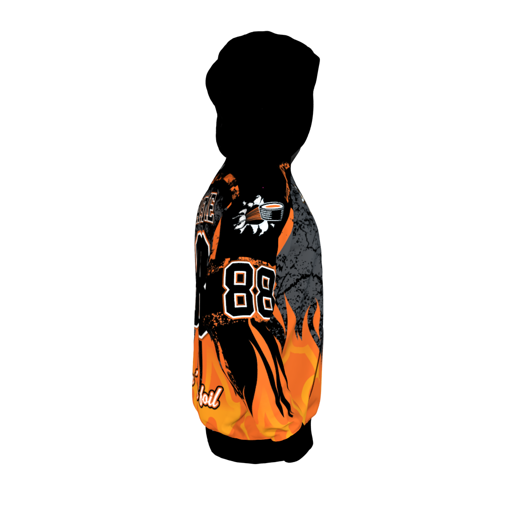 Slapshotz Flames Hoodie - Image 4
