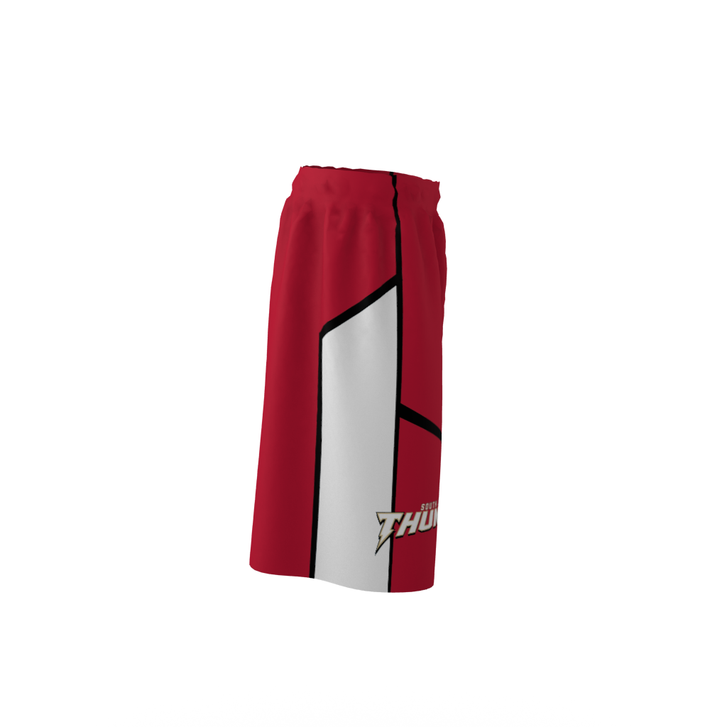 South Jersey Thunder Red Softball Shorts - Image 4
