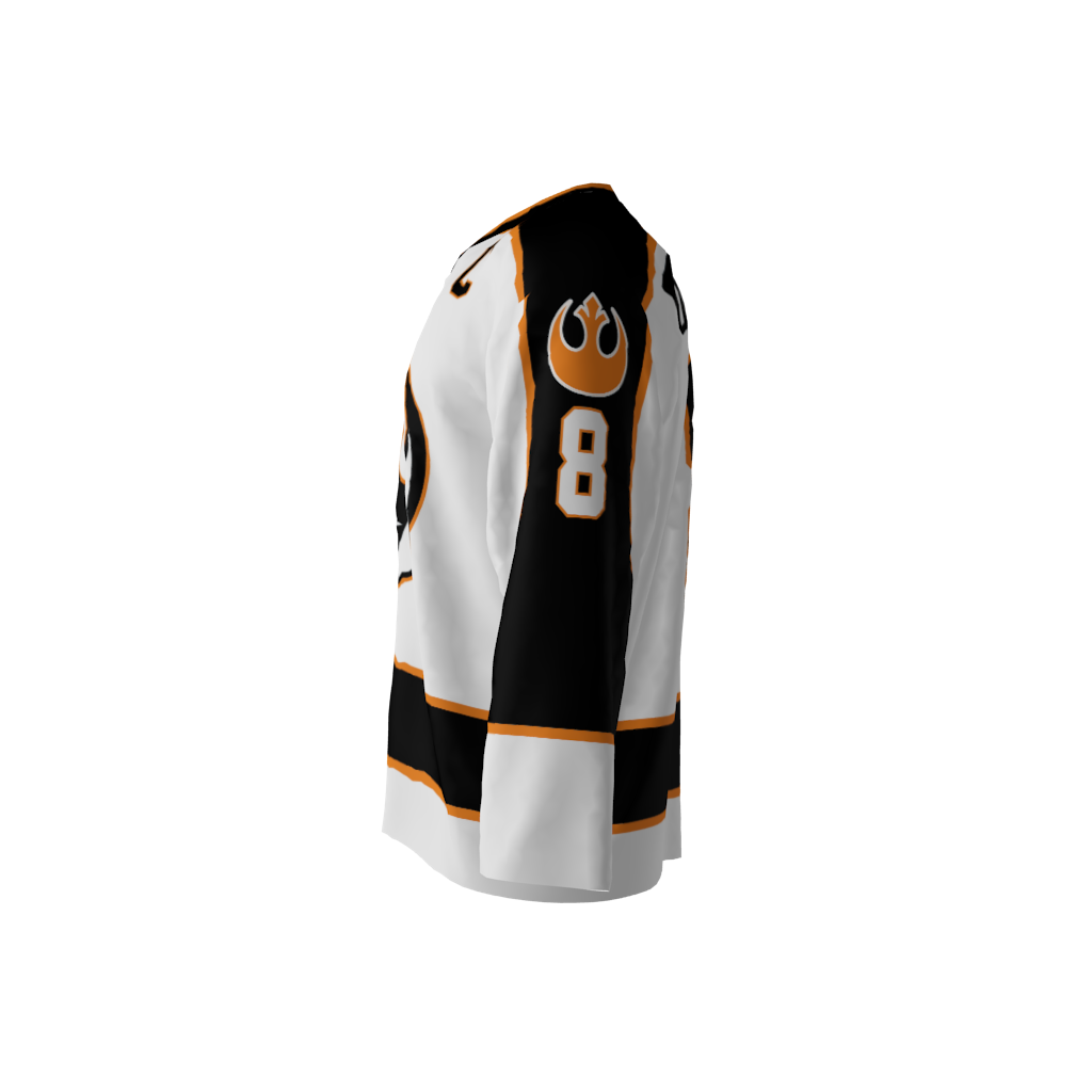Turzanski White Alliance Hockey Jersey - Image 2