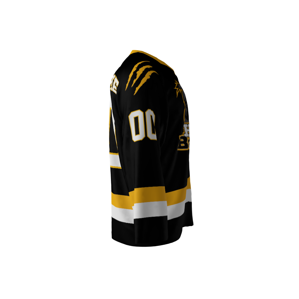 Honey Badgers Black Hockey Jersey