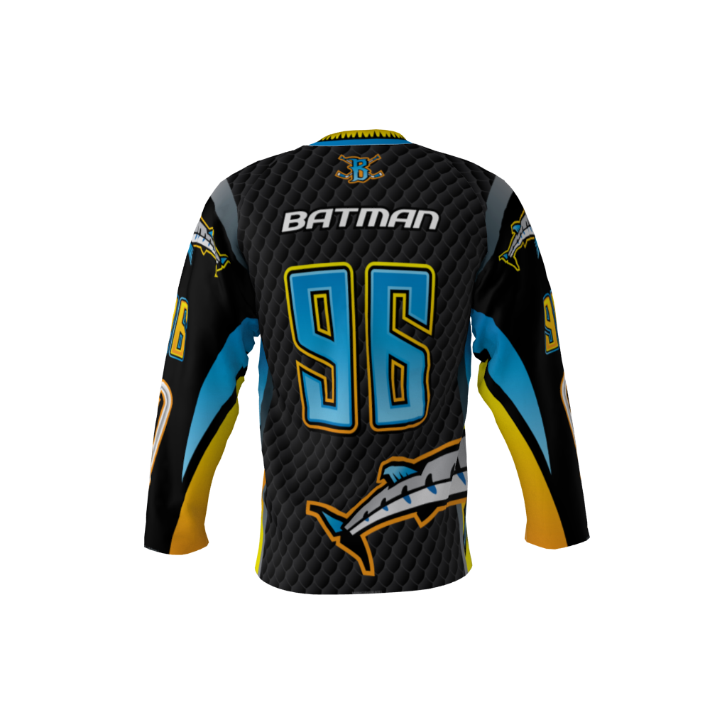 Download Barracudas Black Jersey - Sublimation Kings