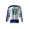 Zheng White Whalers Hockey Jersey