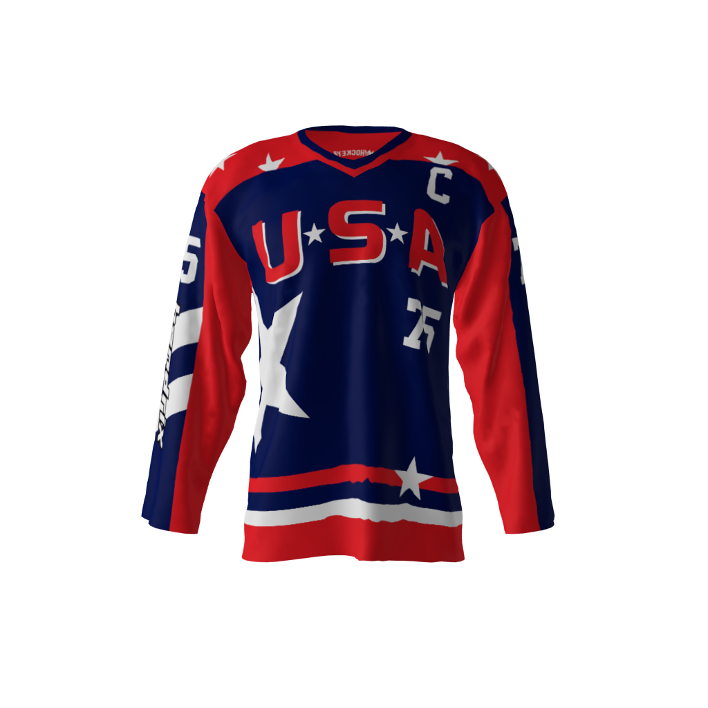 Nike USA Hockey Away Personalized Jersey