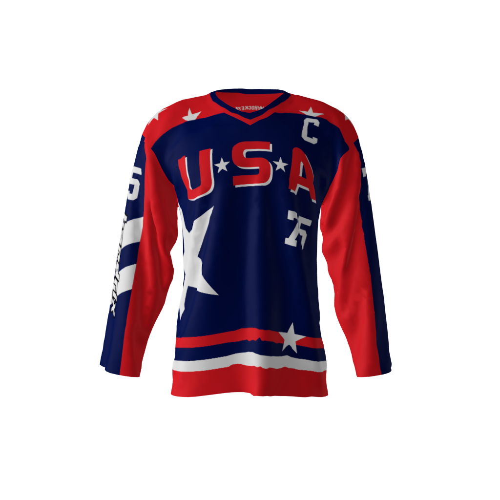 Nike USA Hockey Home Personalized Jersey