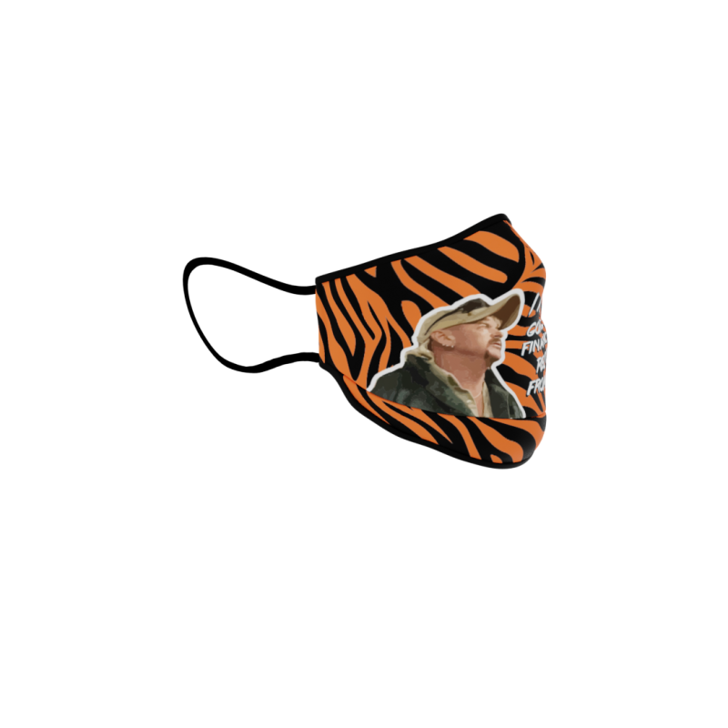 Sublimated Tiger King Face Mask Sublimation Kings