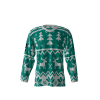 Teal Ugly Sweater Hockey Jersey