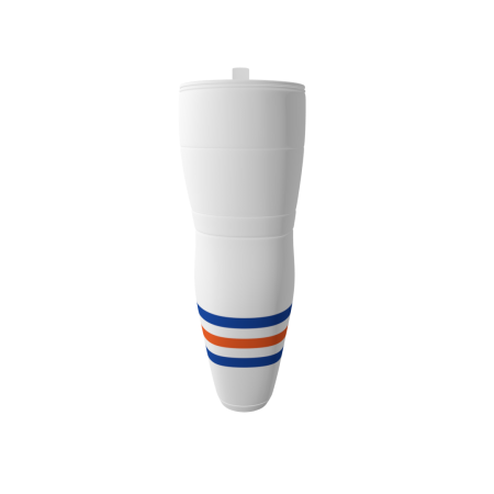 Alternative view of No Regretzkys White Ice Hockey Socks