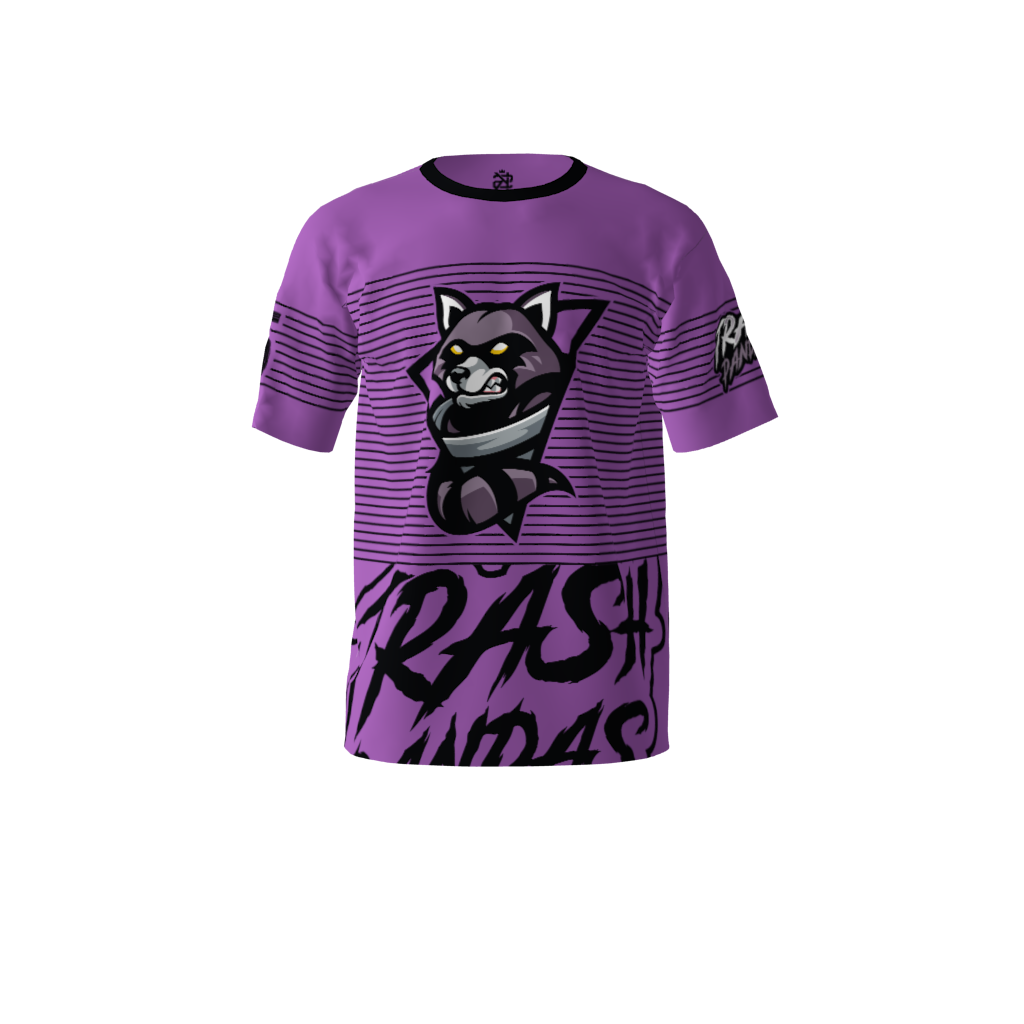 Trash Pandas Purple Hockey Jersey