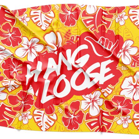 Hang Loose Logo Rendering