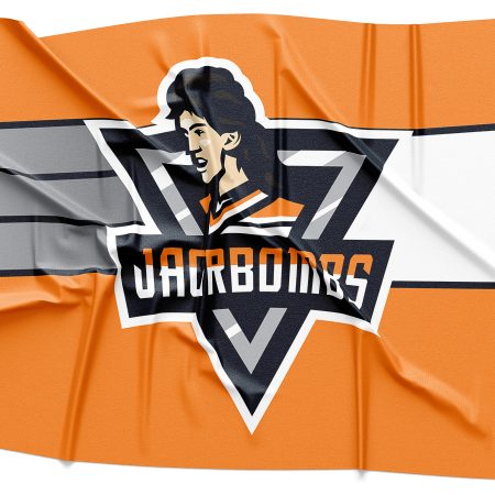 Jagr Bombs Logo Rendering