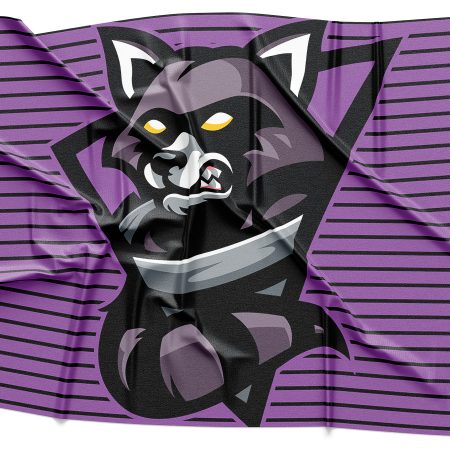 Trash Pandas Purple Hockey Jersey | Sublimation Kings