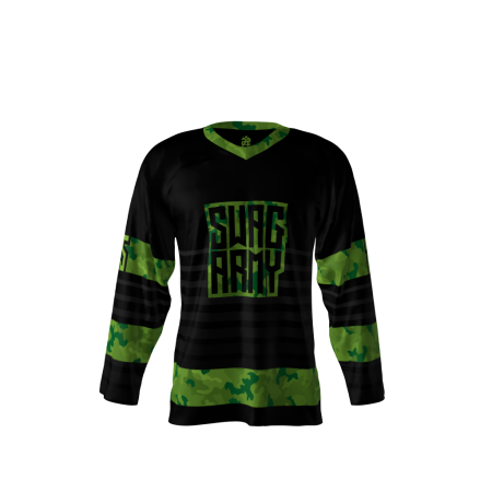Swag Army Hockey Jersey Front