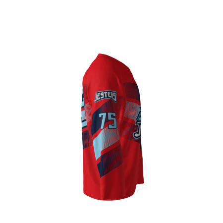 Jesters Red Hockey Jersey Right