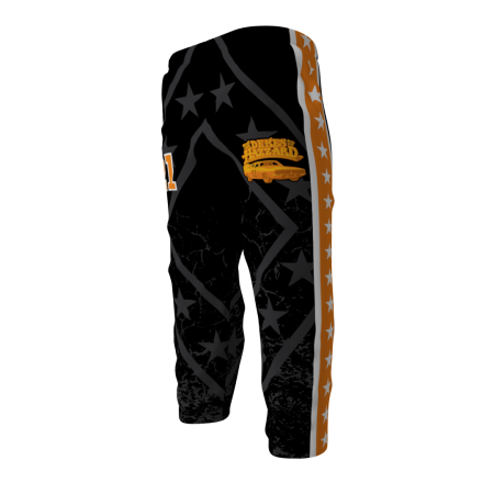 Dekes Of Hazard Black Inline Hockey Pants