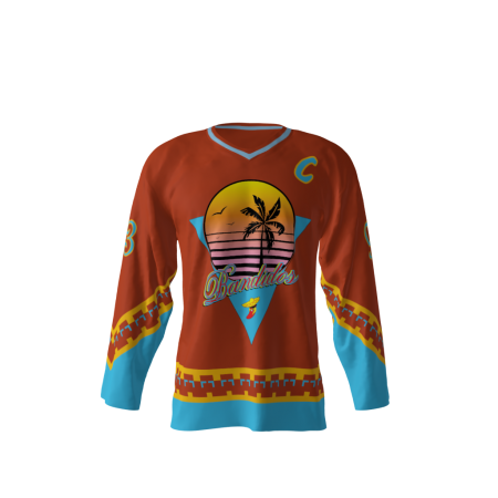 Bandidos Orange Hockey Jersey