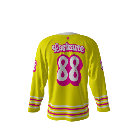 Has Bins Hockey Jersey Back