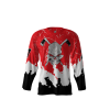 Skulls and Crossbones Hockey Jersey Front