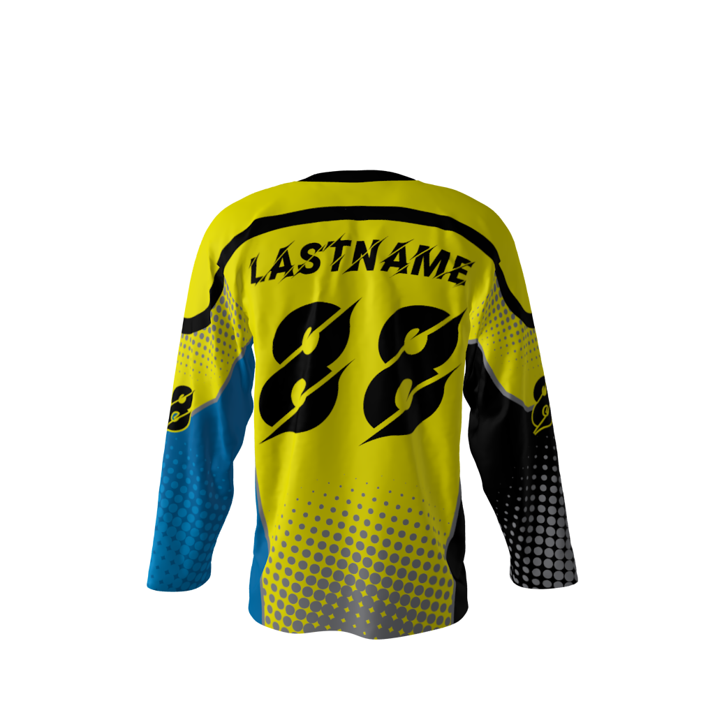 Ice Dogs Yellow Jersey - Image 3