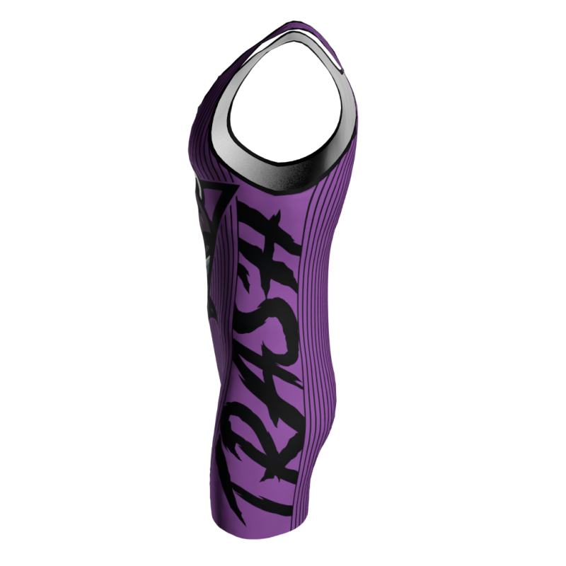 Trash Panda Purple Wrestling Singlet Sublimation Kings trash-panda-purple-wrestling-singlet-sublimation-kings