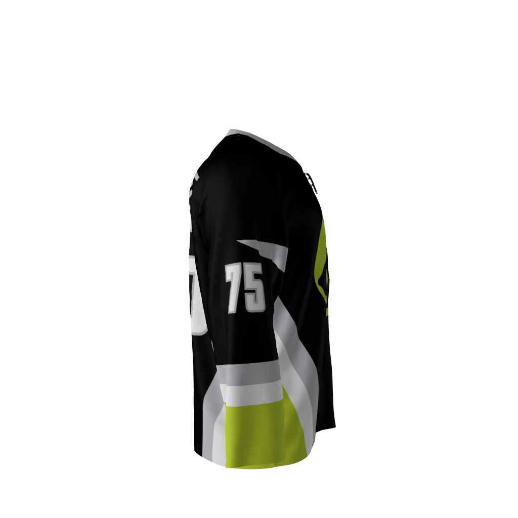 TCats Black Hockey Jersey - Image 4