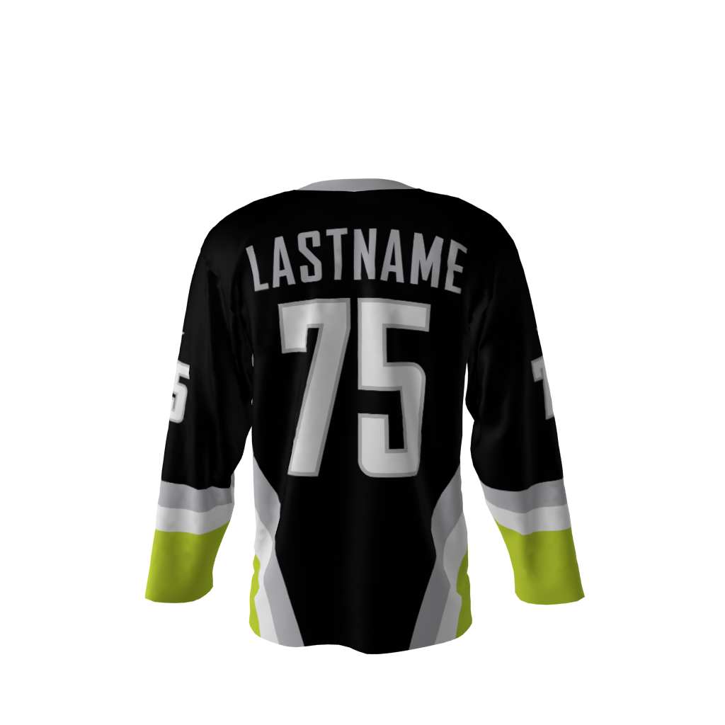 TCats Black Hockey Jersey - Image 3