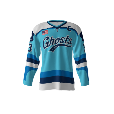 Ghosts Hockey Jersey Front