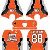 Puck Hunters Orange Hockey Jersey
