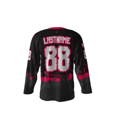 Fun Ghouls Black Hockey Jersey