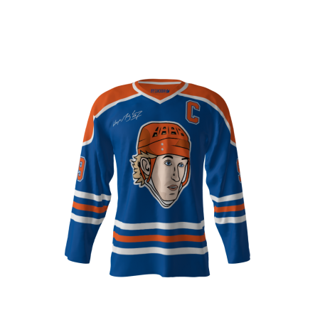 No Regretzkys Hockey Jersey Front