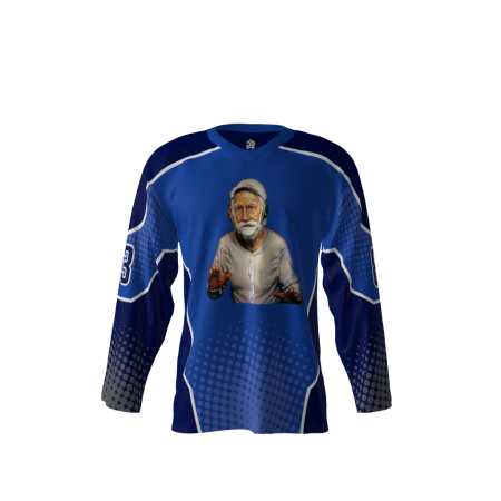 Blue Jersey Front