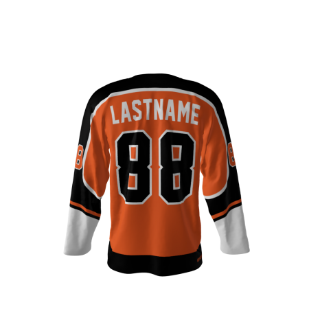 Turzanski Retro Alliance Hockey Jersey Back