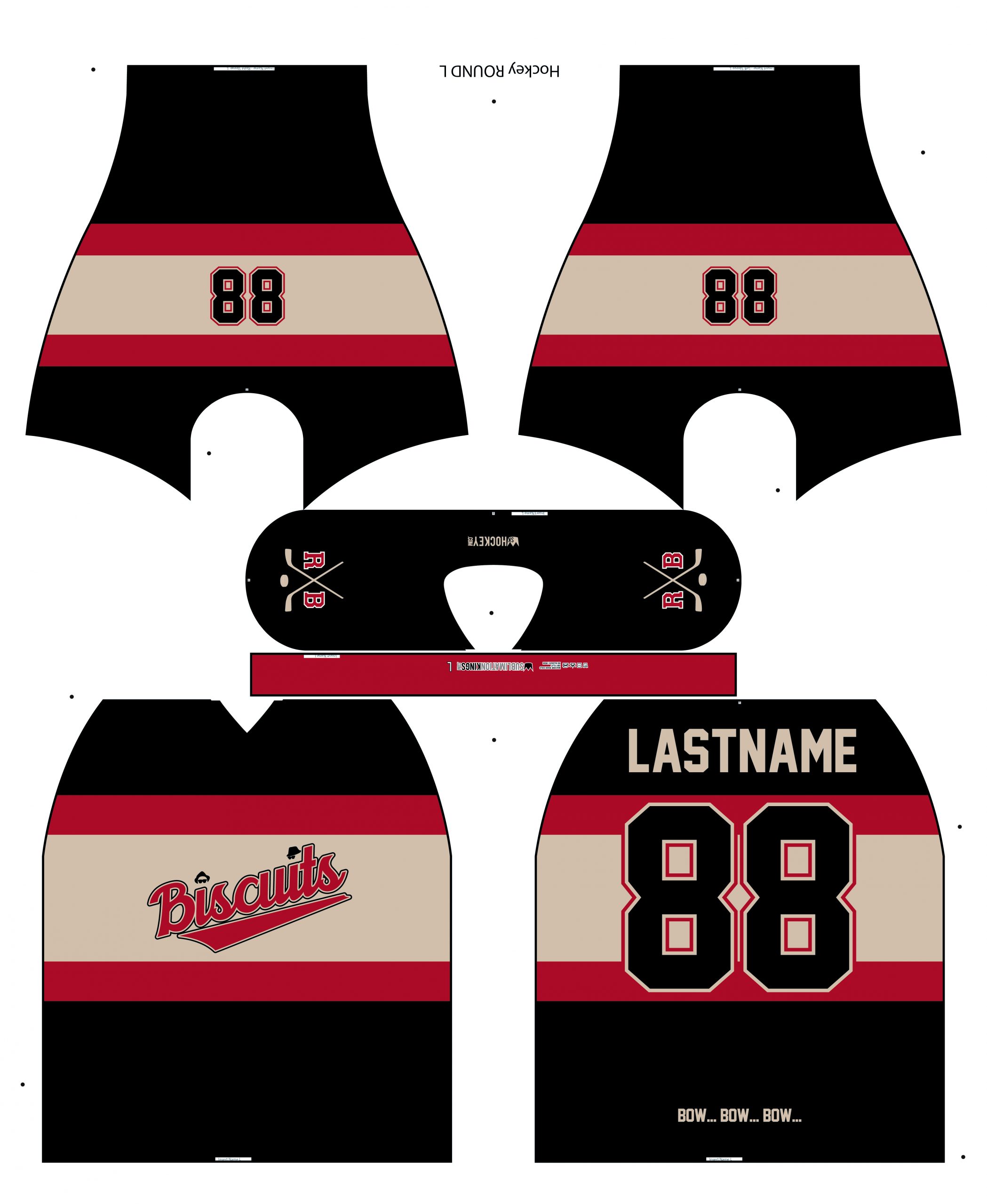 Rubber Biscuits Alternate Hockey Jersey