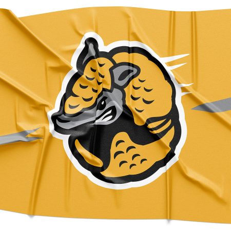 Armadillos Logo Rendering on Fabric