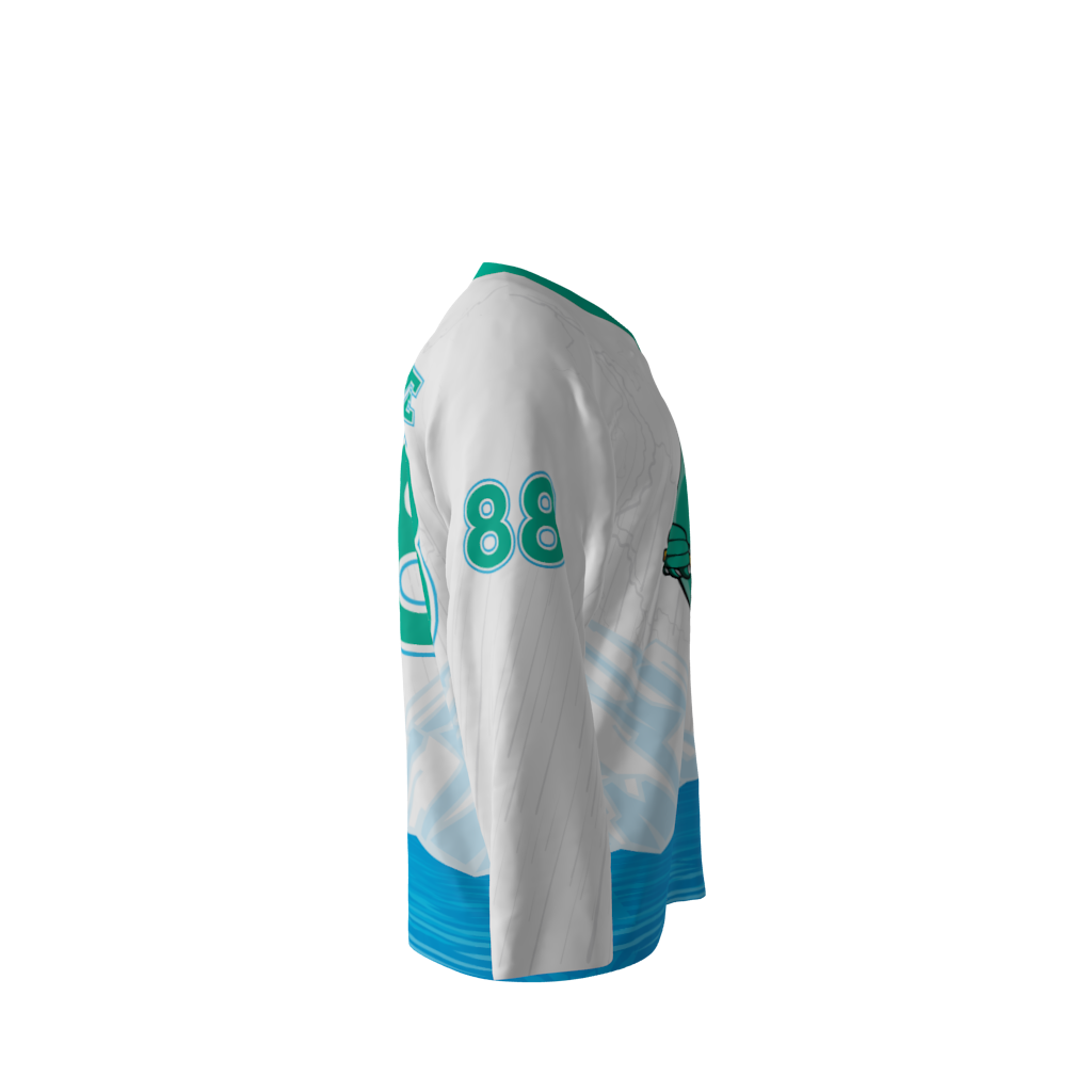 Stubblefield Narwhals White Alt Hockey Jersey - Image 4