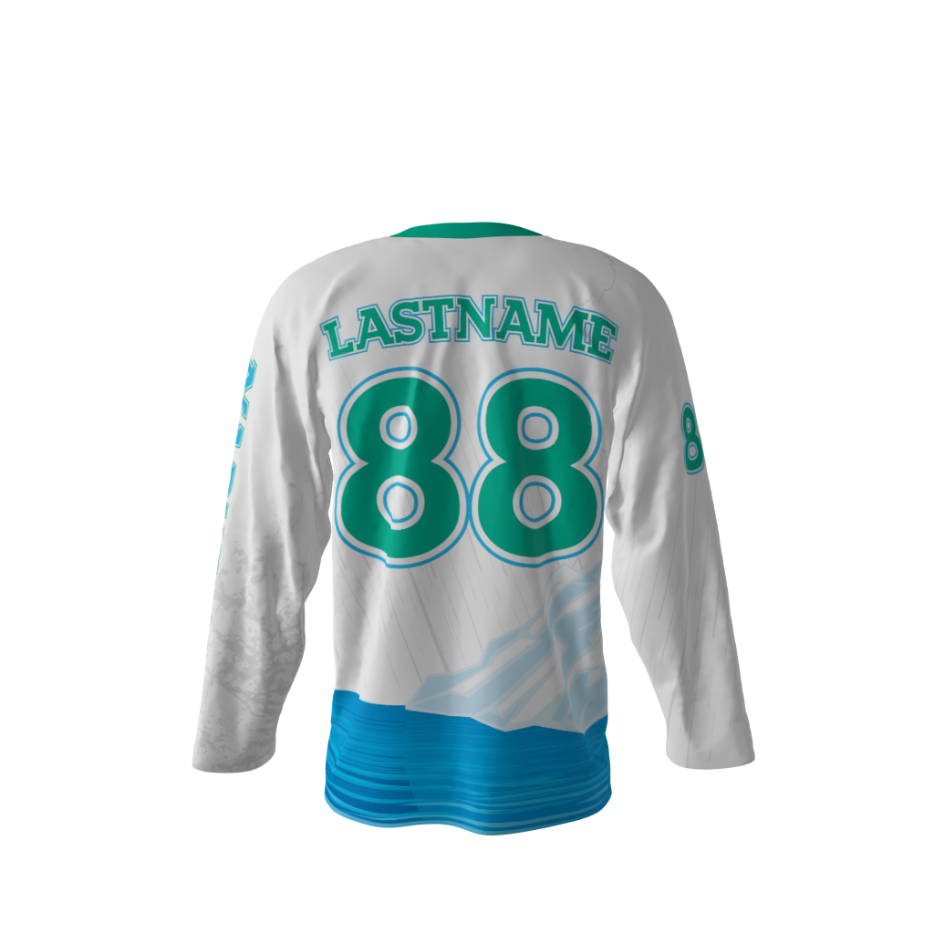 Stubblefield Narwhals White Alt Hockey Jersey - Image 3