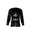 Topes Black Hockey Jersey